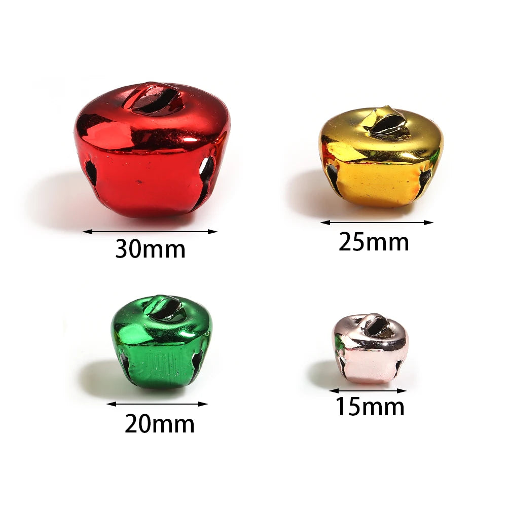 20-30pcs Mixed Color Metal Jingle Bells – Christmas & DIY Jewelry DIY Craft Bells PLUSH