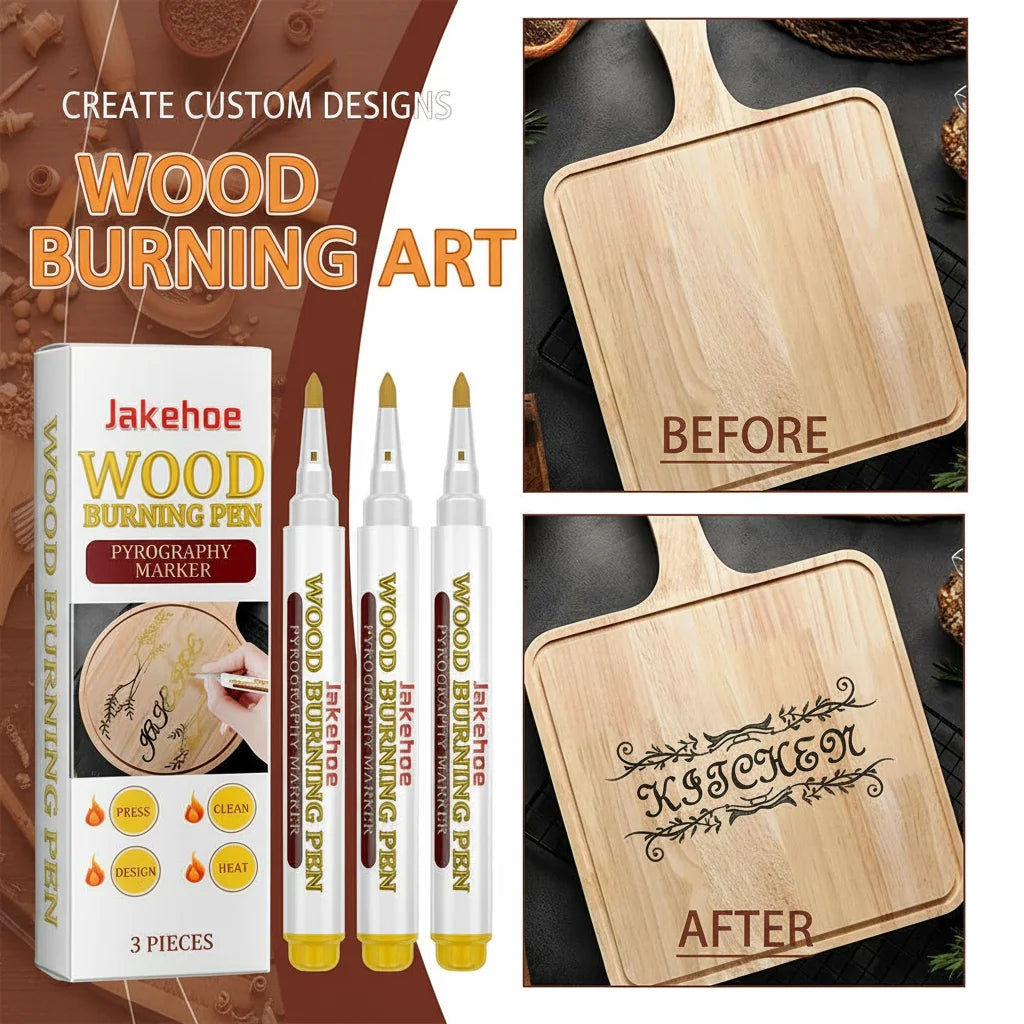 Wood Burning Pen – Fine Tip Pyrography Pen for DIY Art Pyrography Pen PLUSH