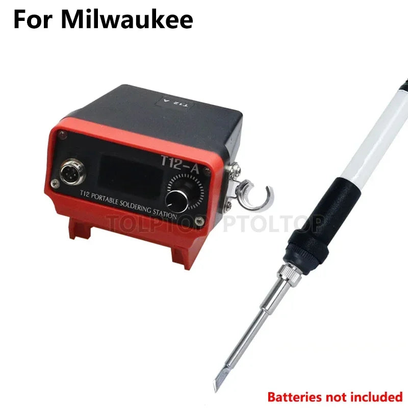 ZWINCKY Cordless T12 Soldering Station – 18V/20V Battery Cordless Soldering Station PLUSH For Milwaukee China Mainland