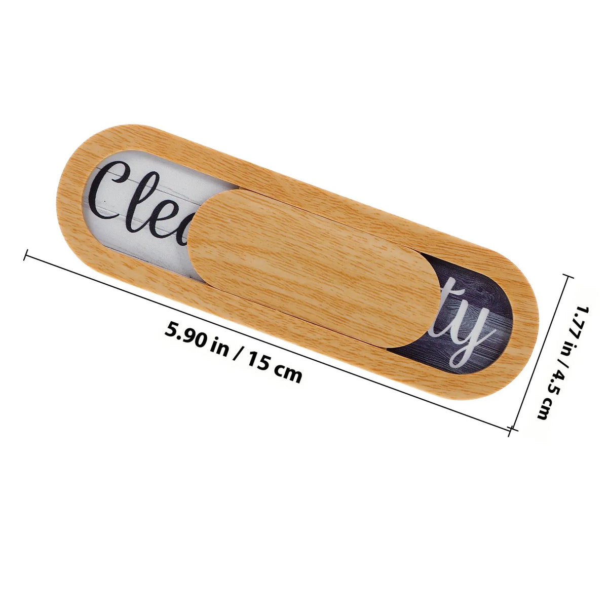 Dishwasher Clean Dirty Magnet Sign – ABS Acrylic Indicator Kitchen Magnet Sign PLUSH Beige