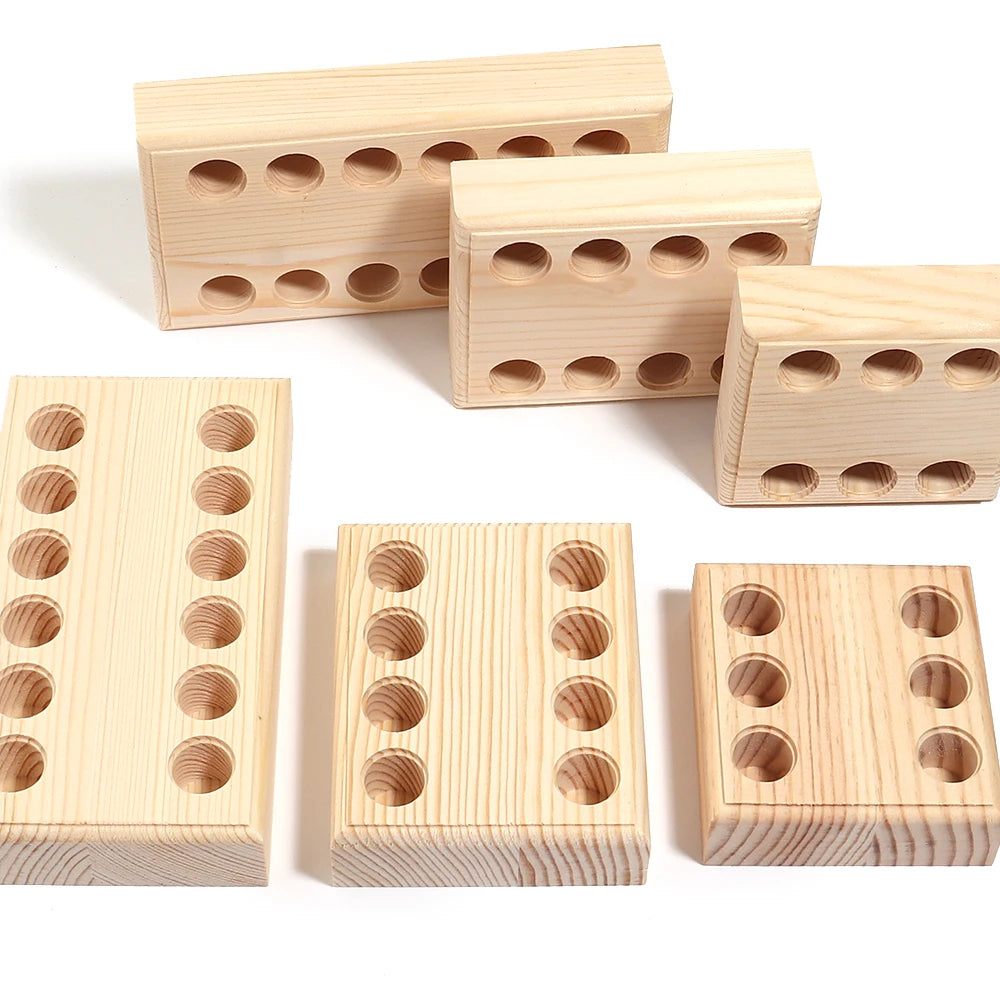 Wooden Pliers Storage Holder 6/8/12 Holes – Jewelry Tool Rack Jewelry Tool Organizer PLUSH