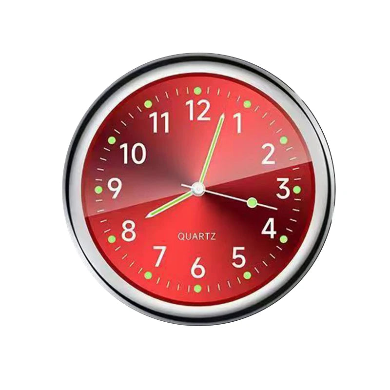 Luminous Analog Car Dashboard Clock – Mini Interior Decor Car Dashboard Clock PLUSH A3