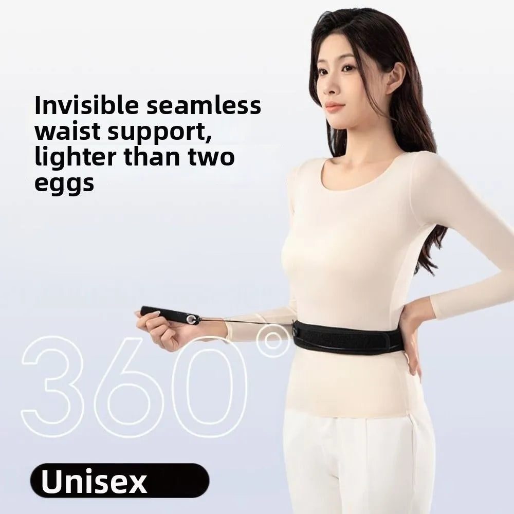Elastic Waist Brace – Breathable Adjustable Lumbar Support Belt Lumbar Support Belt PLUSH