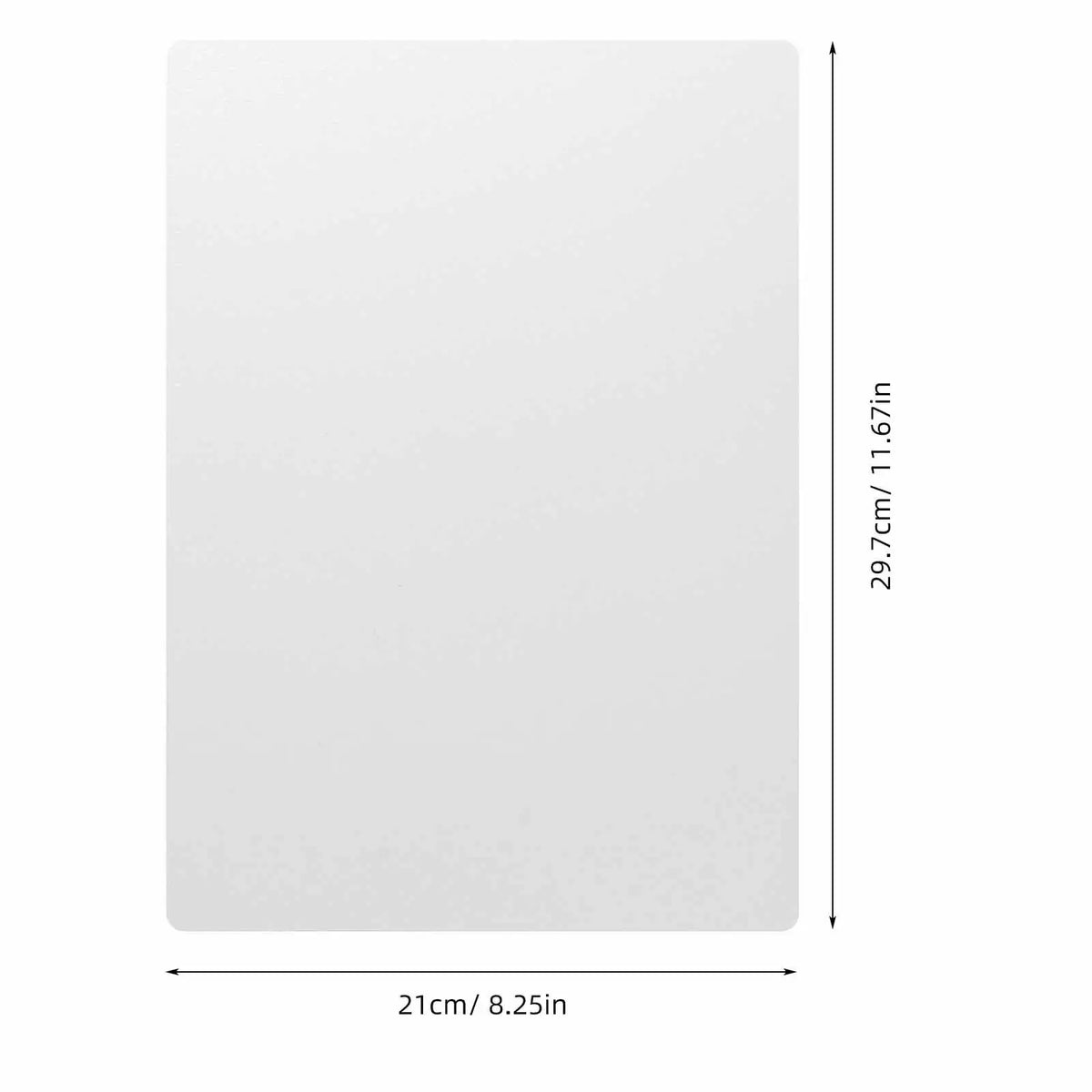 A4 Clear Binding Sheets 50 Pack – Transparent Plastic Covers Binding Covers PLUSH