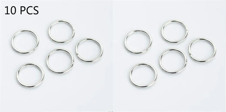 Alloy Shell Dreadlock Beads Hair Cuffs Rings & Clips – 5-10pcs