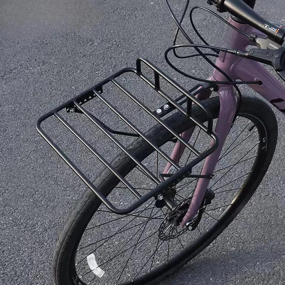 Dolity Steel Bike Front Cargo Rack – Heavy Duty Carrier Bike Cargo Rack PLUSH Default Title
