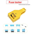Automotive Fuse Tester & Blade Puller DC 12/24V Car Tool Automotive Fuse Tester PLUSH 1pcs