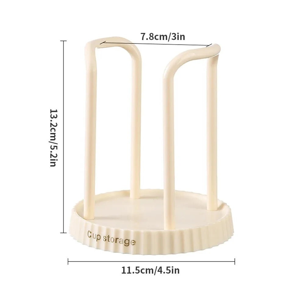 Desktop Disposable Paper Cup Holder & Storage Rack Cup Holder Rack PLUSH