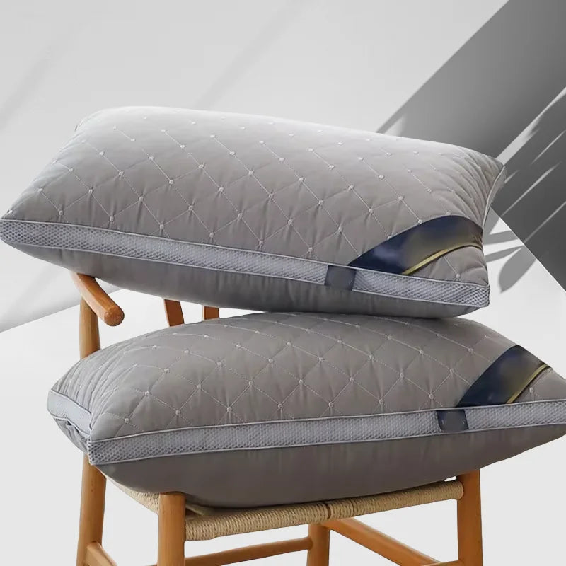 High Resilience Cervical Support Pillow | Non-Collapsing 48x74cm Cervical Support Pillow PLUSH