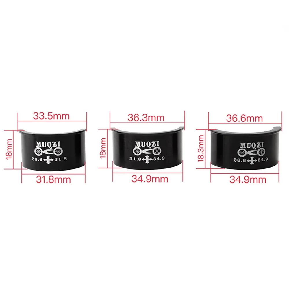 MTB Front Derailleur Conversion Shim 28.6 31.8 34.9mm Adapter Derailleur Conversion Shim PLUSH