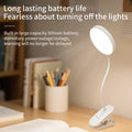 39cm USB Rechargeable LED Desk Lamp with Folding Clamp LED Desk Lamp PLUSH 500mAh Rechargeable