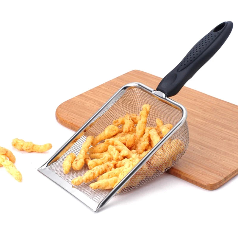 Stainless Steel Reptile & Cat Litter Mesh Scoop Shovel Reptile Litter Scoop PLUSH