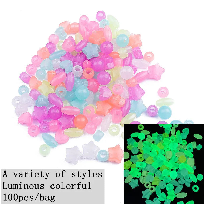 100pcs Multicolor Dreadlock Beads Hair Rings Tube Cuffs for Braids Hair Dreadlock Beads PLUSH NO.7