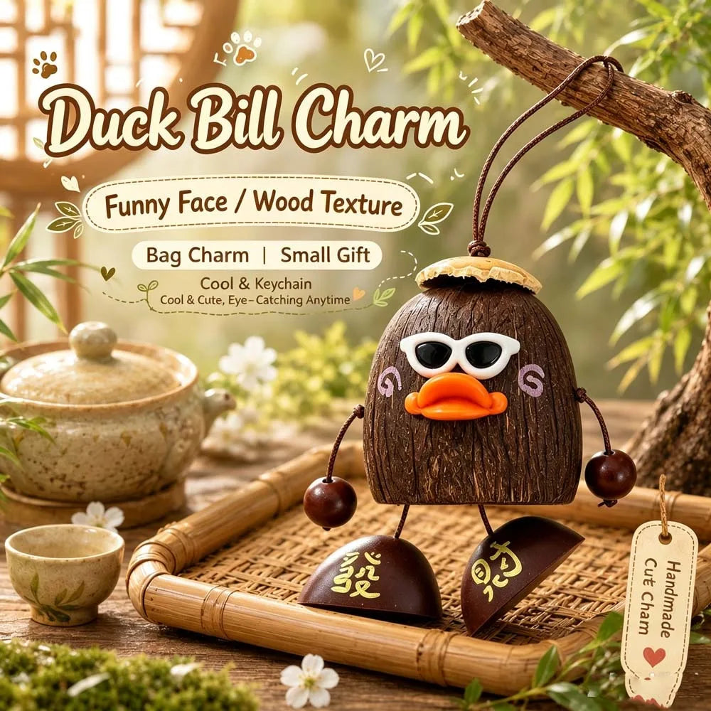 Handmade Fruit Pod Fairy Doll Pendant – Wooden DIY Craft Kit Wooden Doll Pendant PLUSH Style 13