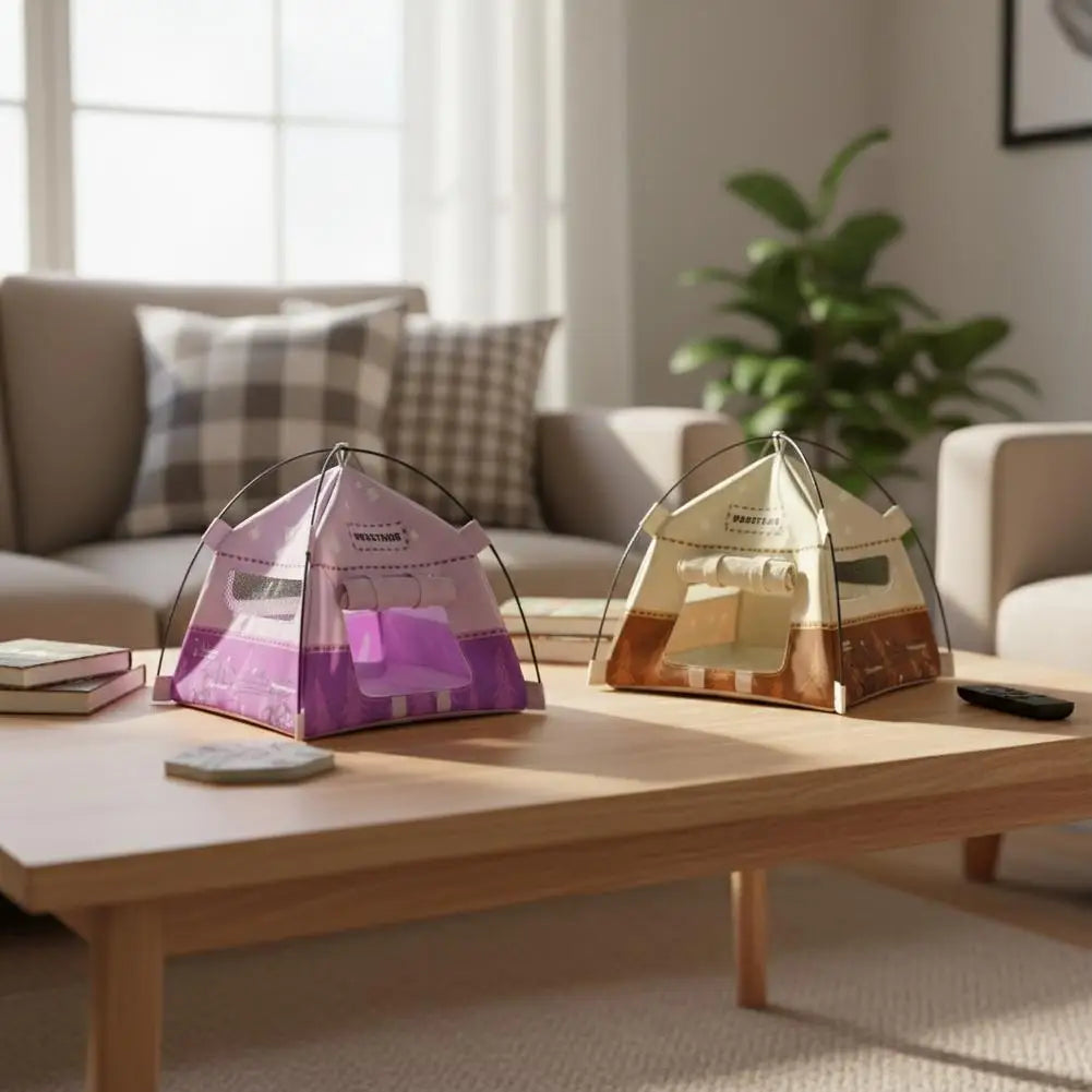 1:12 Miniature Camping Tent Model – Dollhouse Scene & Photo Prop Dollhouse Scene Prop PLUSH