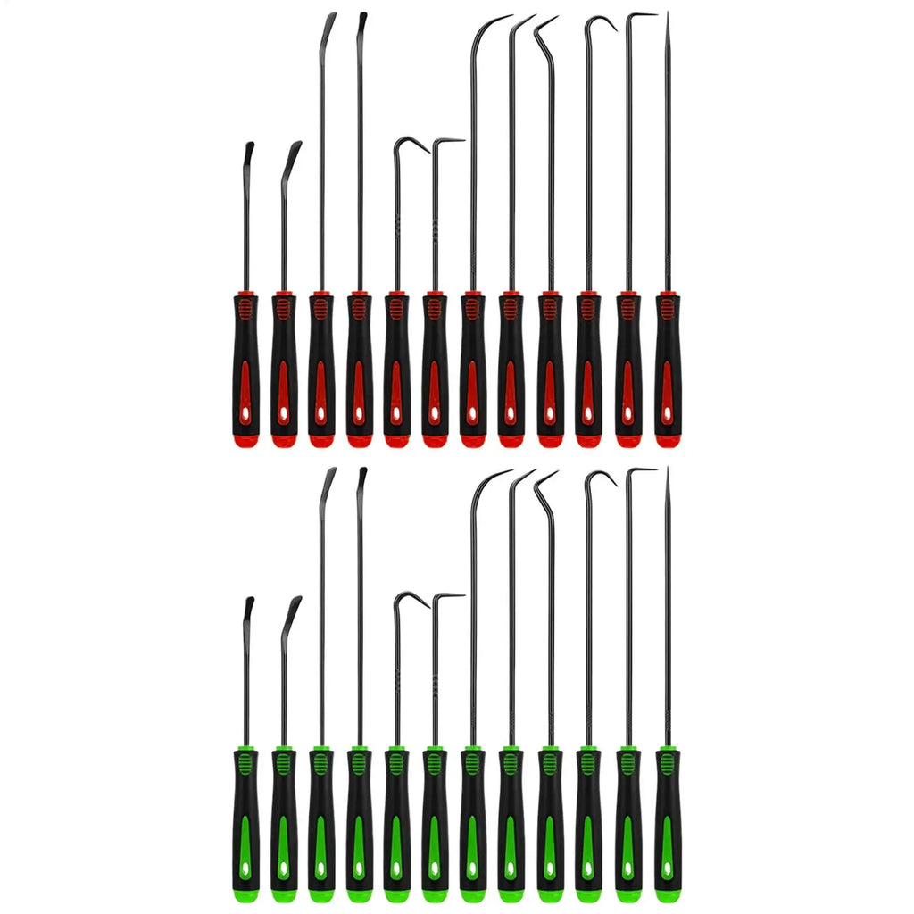 12-Piece O-Ring Seal Hook & Pick Set – Auto Repair Tools Automotive Hand Tool Set PLUSH