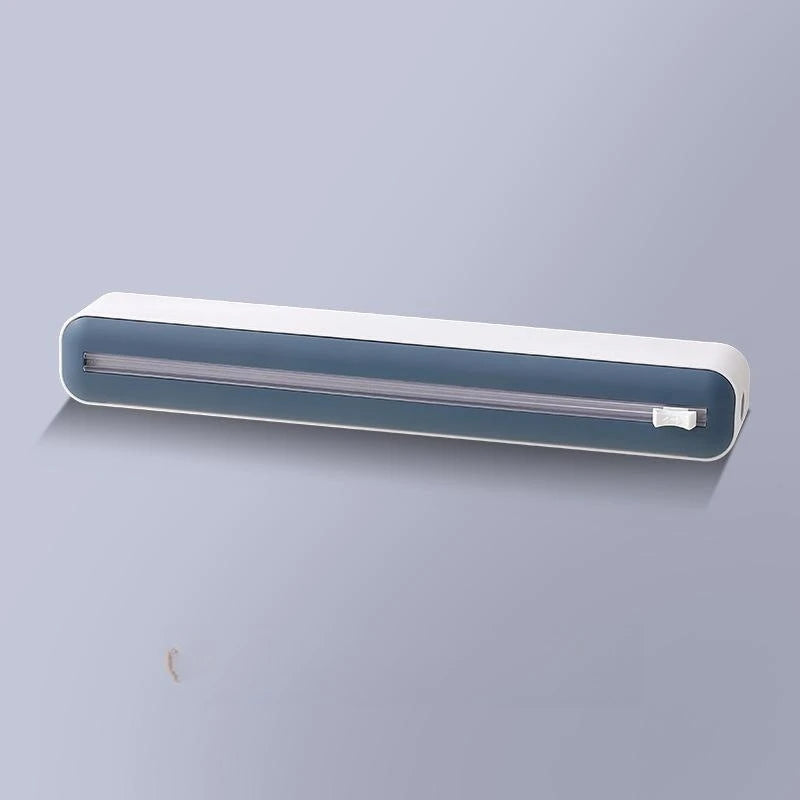 Cling Wrap & Foil Dispenser with Cutter | Kitchen Organizer Wrap Film Dispenser PLUSH Cling Wrap Dispenser 1