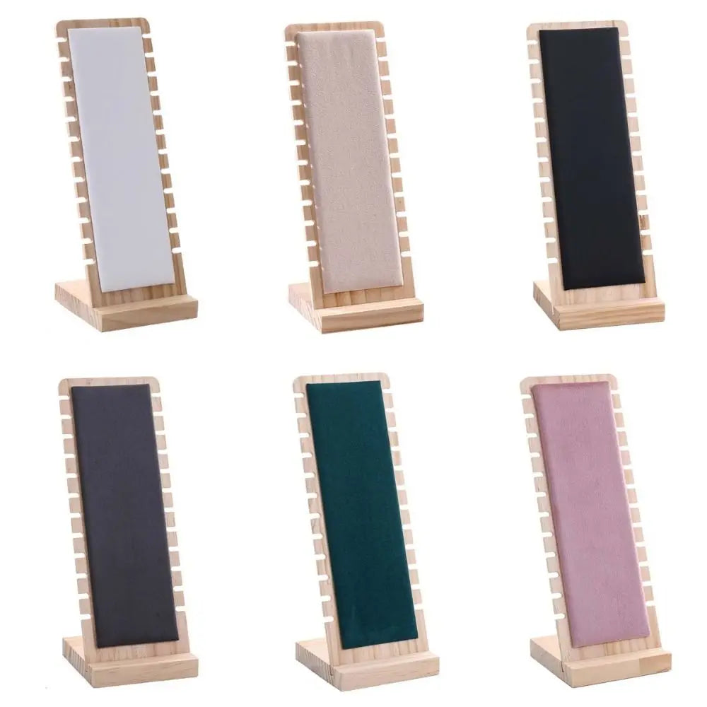 Wooden Jewelry Display Stand – Necklace & Bracelet Organizer Jewelry Display Stand PLUSH