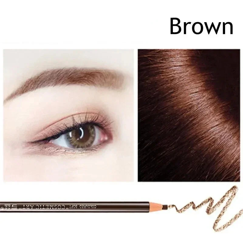 Reusable Eyebrow Stencil Set – 6 DIY Brow Shaper Styles Eyebrow Stencil Set PLUSH Brown 1PC