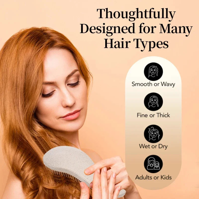 Magic Detangling Hair Comb – Anti-Static Scalp Massage Comb Hair Detangling Comb PLUSH