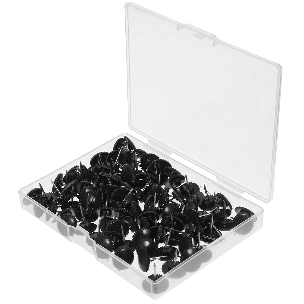 100pcs Plastic Push Pins Thumbtacks for Cork & Bulletin Boards Push Pins Thumbtacks PLUSH