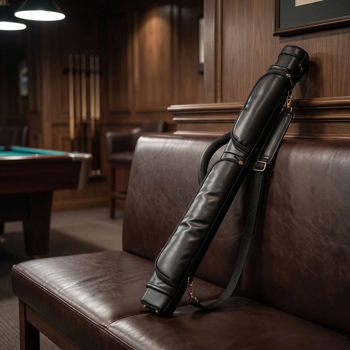 Pyramid Billiard Cue Case – Padded, Portable 91cm Billiard Cue Case PLUSH