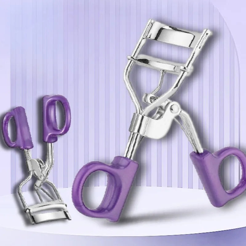 Purple Sunflower Eyelash Curler – Portable Stainless Steel Eyelash Curler PLUSH