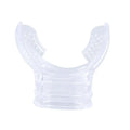 Silicone Diving Mouthpiece – Snorkel Regulator Replacement Diving Mouthpiece PLUSH Transparent