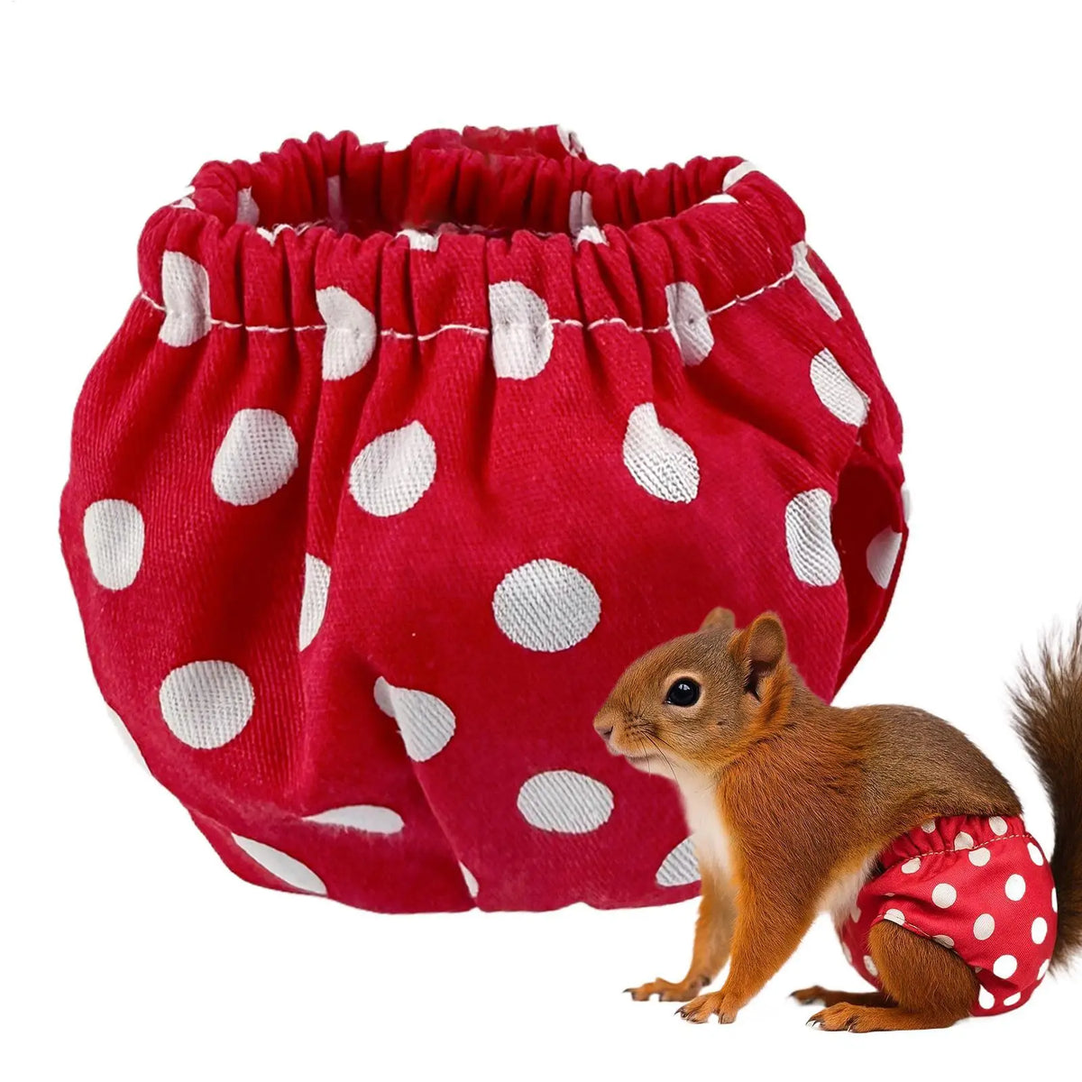 Reusable Small Pet Diapers for Squirrels, Ferrets & More Small Pet Diapers PLUSH