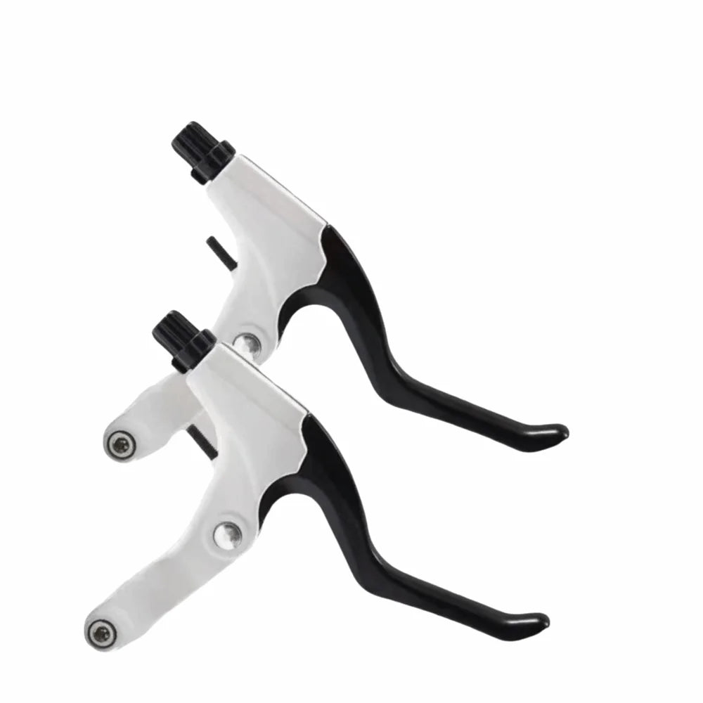 Ultralight Aluminum Alloy Bicycle Brake Levers 22.2mm Bicycle Brake Levers PLUSH Black White