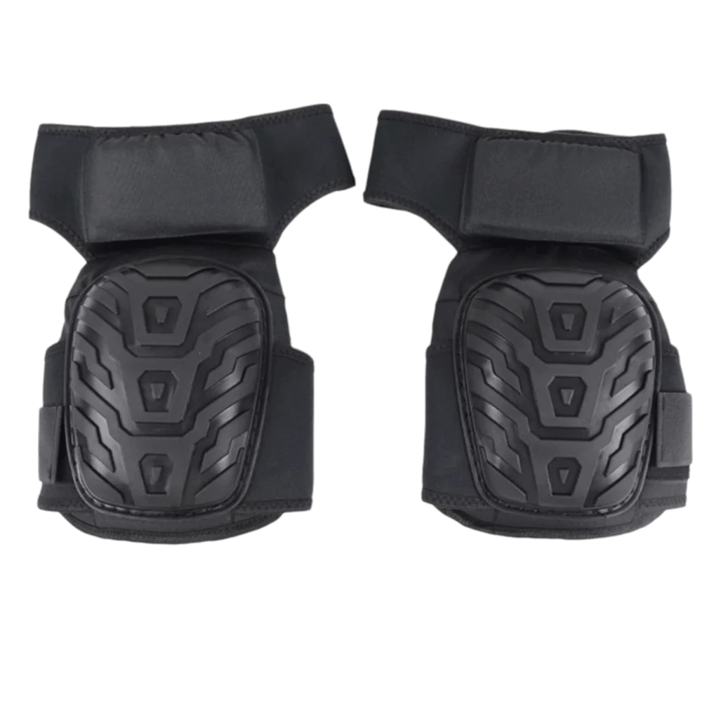 Professional Gel Knee Pads EVA Foam Adjustable Straps – 1 Pair Gel Knee Pads PLUSH