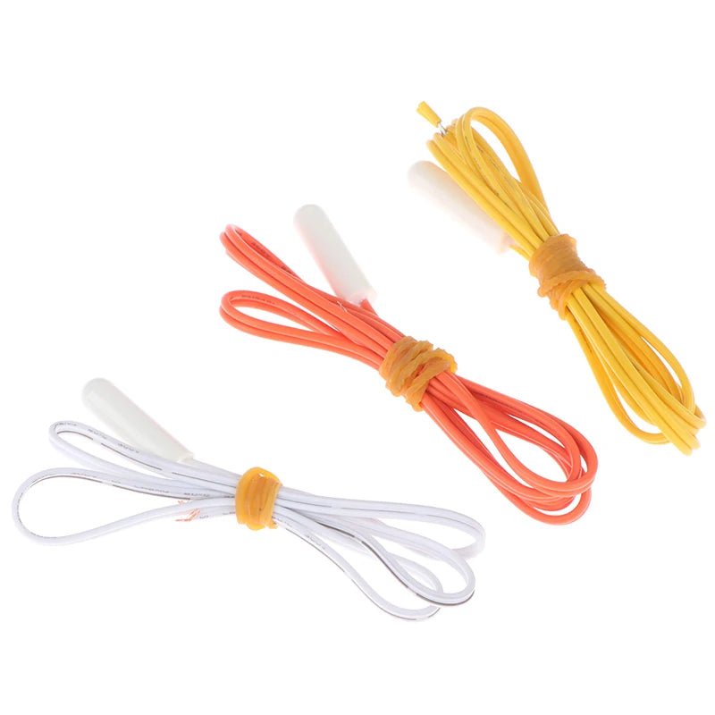NTC Thermistor Fridge Sensor 2.1K/5K/10K – Thermostat Replacement Temperature Sensor PLUSH