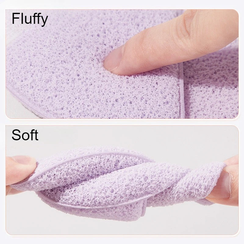 Natural Exfoliating Facial Cleansing Sponge – Deep Pore Cleanser Facial Cleansing Sponge PLUSH