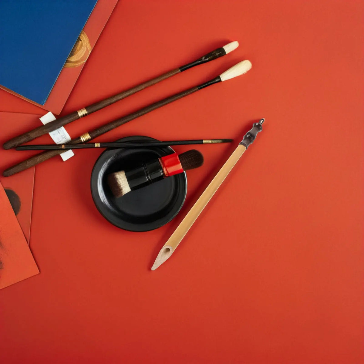 3-Piece Bamboo Dip Pen Set – Calligraphy, Drawing & Manga Calligraphy Dip Pen Set PLUSH
