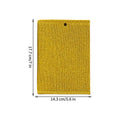 3-Pack Non-Scratch Wire Dishcloths – Kitchen Scrub Rags Kitchen Scrub Cloth PLUSH 3Pcs