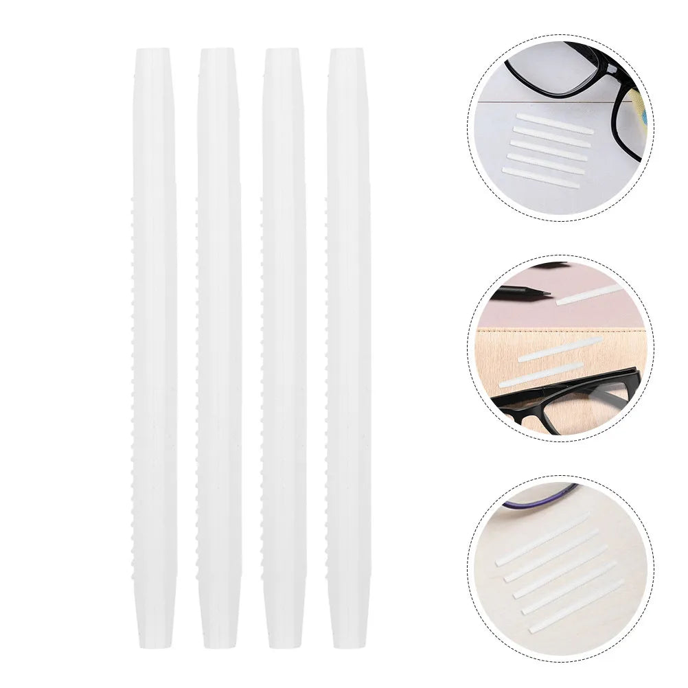 10 Pairs Silicone Eyeglass Temple Sleeves Anti-Slip Ear Hooks Eyeglass Temple Sleeves PLUSH Default Title