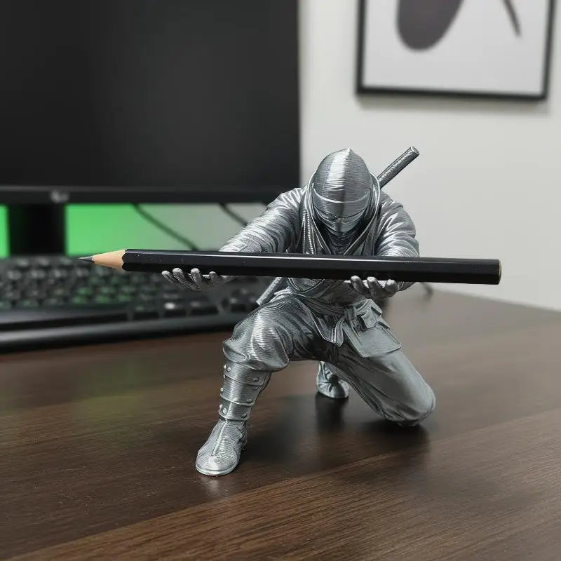 3D Printed Pen Holder – Multi-Functional Desktop Organizer Desktop Pen Holder PLUSH