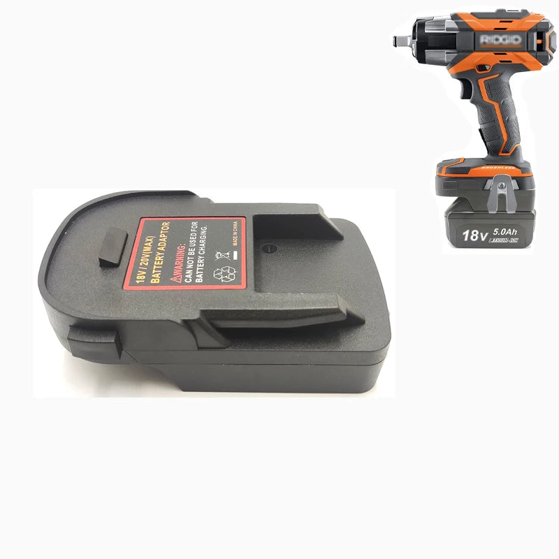 Makita 18V to Ridgid & AEG 18V Battery Adapter Converter Battery Adapter PLUSH