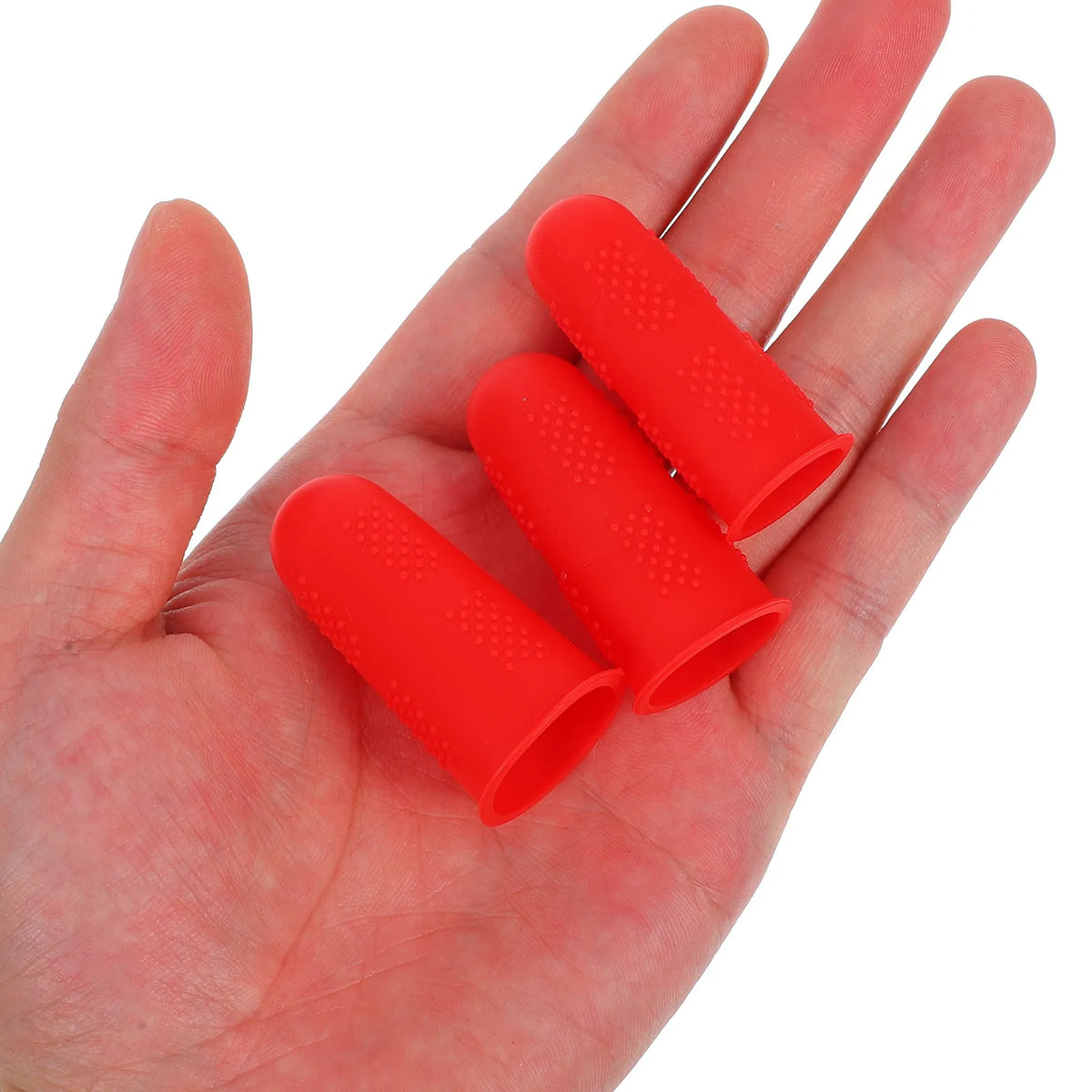 12pcs Silicone Fingertip Covers – Heat-Resistant Finger Guards Silicone Finger Guards PLUSH