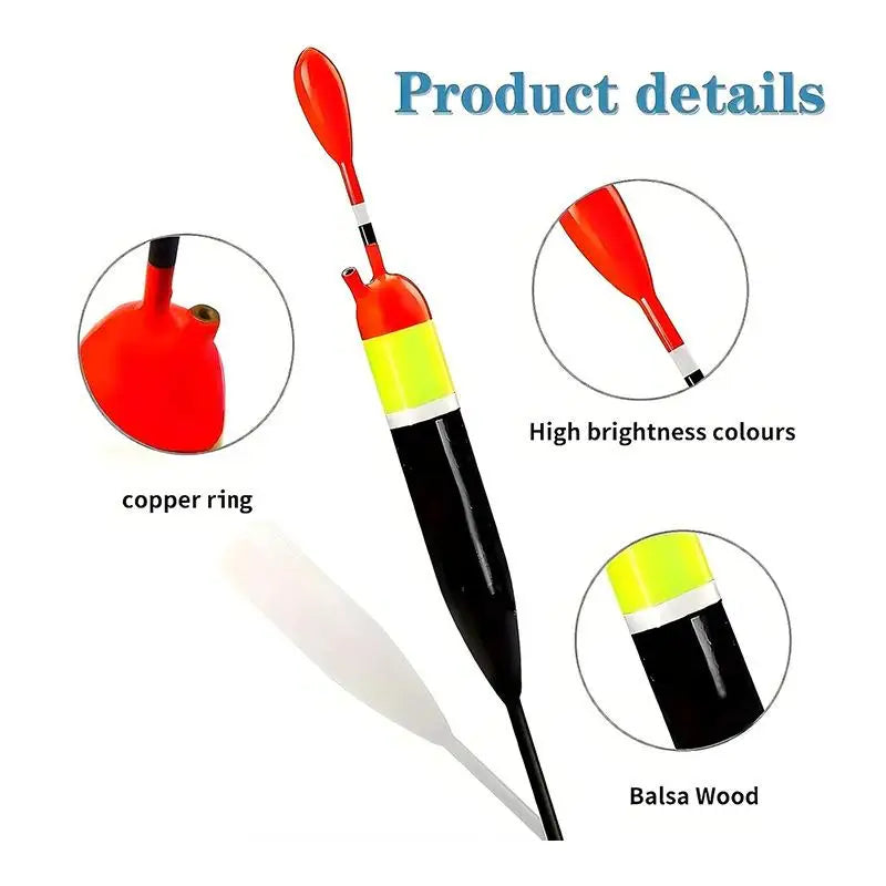High Precision Slip Floats – Saltwater & Freshwater Bobbers Fishing Slip Floats PLUSH