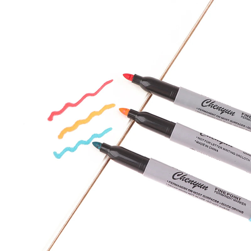Erasable Skin Marker Pens – Microblading & Body Art (6/12pcs) Skin Marker Pen PLUSH