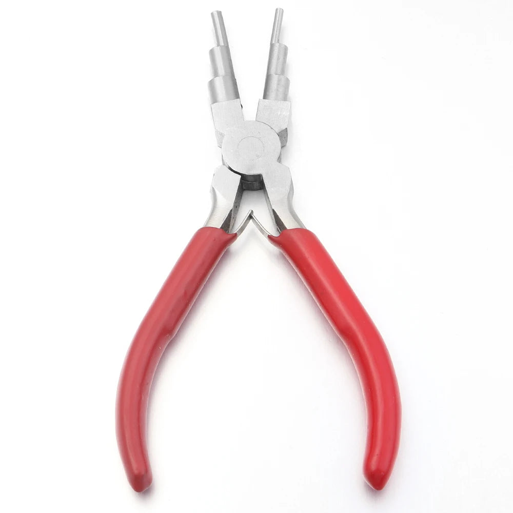 Wire Wrapping Needle Nose Pliers for DIY Jewelry Making Jewelry Making Pliers PLUSH red
