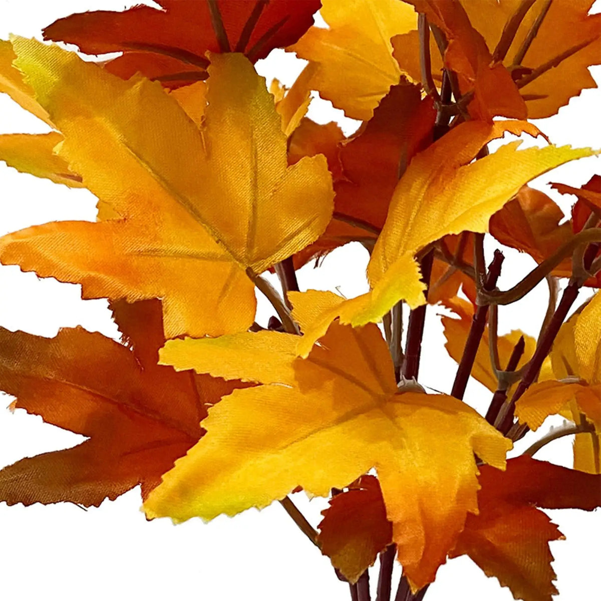 2pcs Artificial Maple Leaf Branches – Autumn Home Decor Artificial Leaf Branch PLUSH