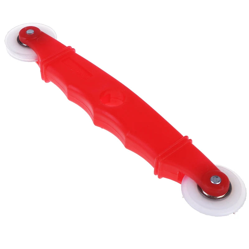 Dual-Wheel Spline Roller Tool – Screen Door & Window Mesh Screen Spline Roller PLUSH