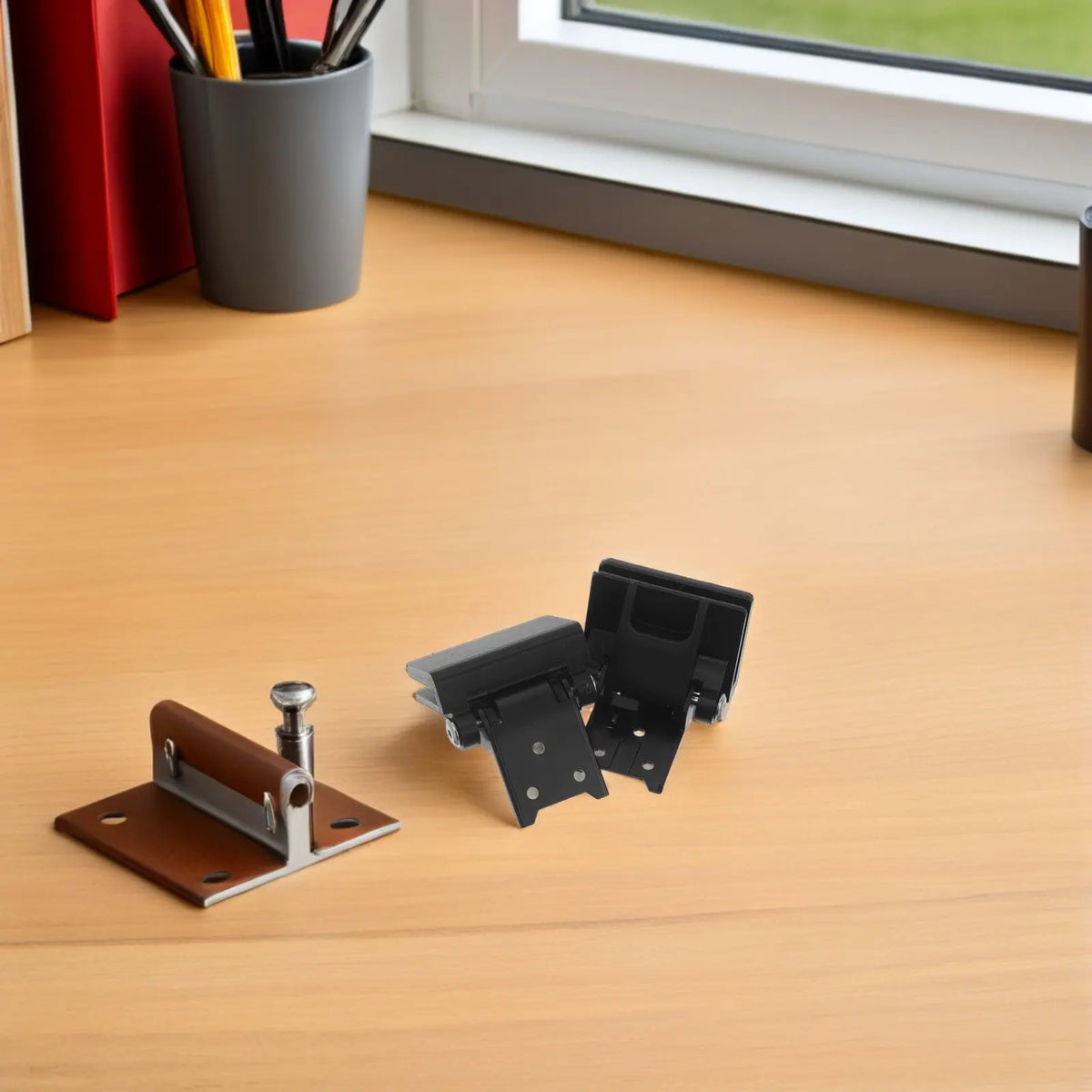Turntable Dust Cover Hinges 2Pcs – Universal Replacement Parts Turntable Replacement Parts PLUSH