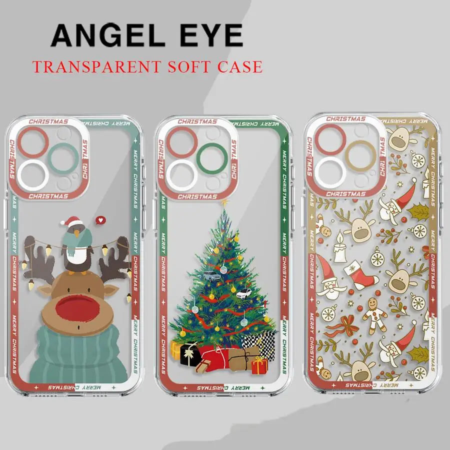 Christmas iPhone Case | Festive Shockproof Soft Cover Holiday Phone Case PLUSH