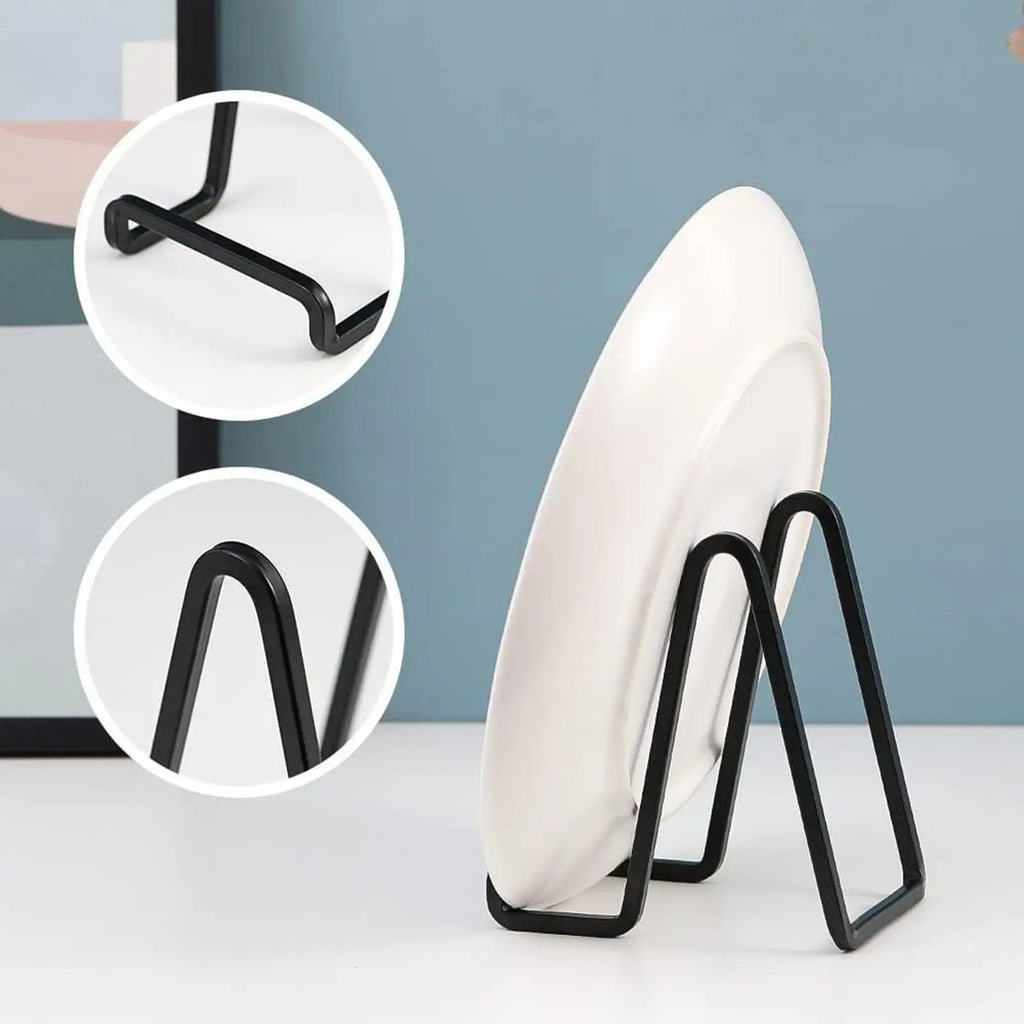 Metal Display Stand for Plates, Frames, Books & Decor Display Stand PLUSH