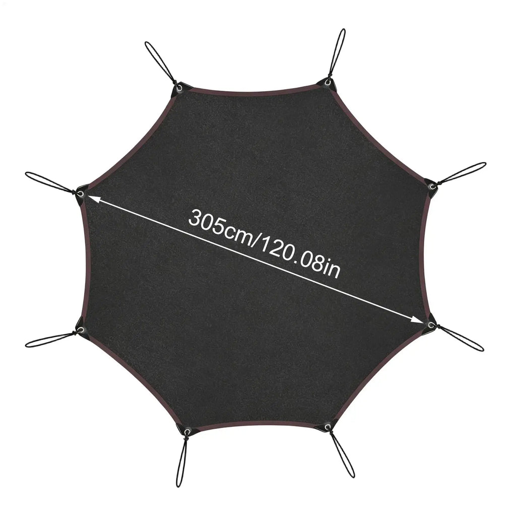 10/12/14 FT Trampoline Sunshade Cover | UV & Weather Protection Trampoline Shade Cover PLUSH