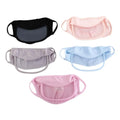 Women's UPF 50+ Ice Silk Face Veil – UV Sun Protection Mask UV Face Veil PLUSH grey