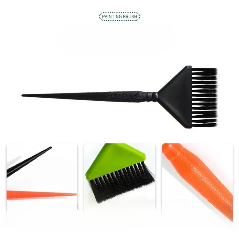 Professional Hair Dye Brush & Comb – Salon Coloring Applicator Hair Dye Brush PLUSH